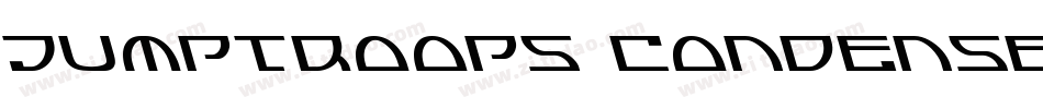Jumptroops Condensed字体转换